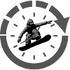 24/7 snowboarding