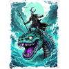 Skjelett sjømonster
