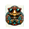 Chill Toad Turtle