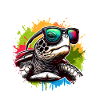 Chill Toad Turtle