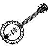 Banjo transparent