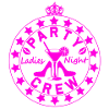 Ladies Night Party Crew Logo