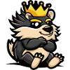 Hedgehog Cartoon Crown
