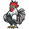 Rooster Cartoon Crown