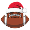 American Football Hat Christmas