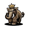 Mammoth Cartoon Crown