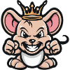 Souris Cartoon Couronne