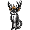 Deer Cartoon Crown