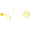 Muffin Pulse Heart Love