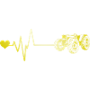 Traktor Puls Herz Liebe