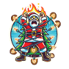 Santa Claus Electrocution Chaos Disaster