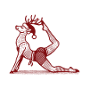 Funny Yoga Reindeer Christmas Fun