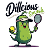 Dillcious Smash Pickle Tennis Fun