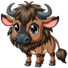 Baby Wildebeest