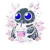 Mothman Bubble Tea