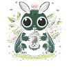 Mothman Bubble Tea