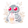 Mothman Bubble Tea