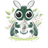 Mothman Bubble Tea