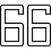 Number 66 (University Style)