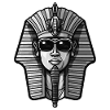Pharaoh Dead Hipster Cool Party