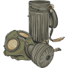 Gas Mask // Illustration