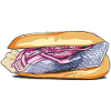 Fischsemmel // Illustration