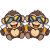 Monkey Ski Team Beer