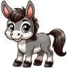 Donkey child