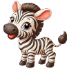 Zebra child
