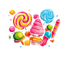 Passionné de sucreries sucrées