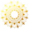 Mandala doré
