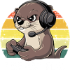 Pew Pew Gamer Otter
