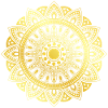 Mandala doré