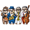 Sloth Jazz Musicians