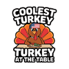 Lustiger Thanksgiving Truthahn