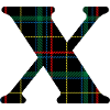 Monogram x Scottish tartan