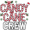 Festive Candy Cane Crew Christmas