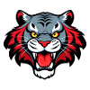 Cartoon Comic Cooler Mascot Tiger