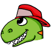 Tête de dinosaure Dino