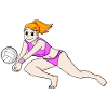 Volleyball Sports Girls