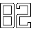 Number 82 (University Style)