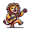 guitare lion