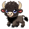 Bison child