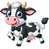 Cow happy