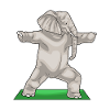 Elephant Yoga Yoga Mat