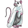 Rat Halloween Ghost