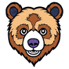 Cartoon Comic Bears Mascot