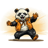 The Clumsy Charleston Panda