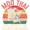 Kreatives Muay Thai Geschenkdesign