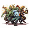 La soirée dansante zombie